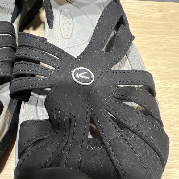 Keen Rose Beach Anti-Odor Sandals Black Ankle Strap Hiking Casual Womens Size 11 - Picture 5 of 11